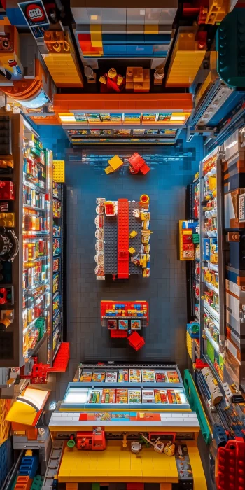 Lego Bricks Supermarket