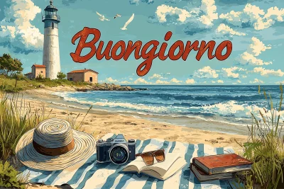 Buongiorno Beach Scene