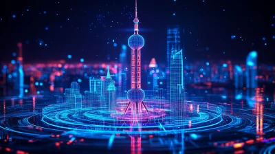 Oriental Pearl Radio & TV Tower Hologram