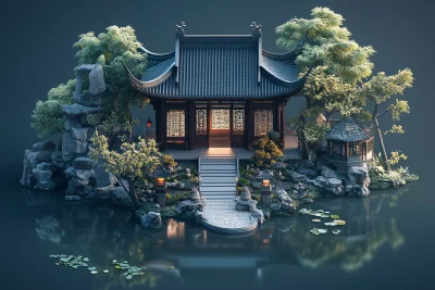 Lovely Chinese Garden