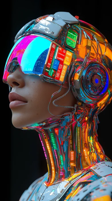 Colorful Cyborg