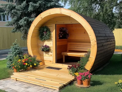 Wooden Loft Sauna