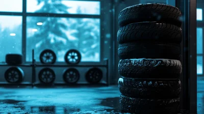 Winter Tires Display