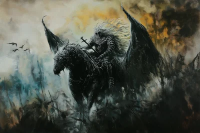 Nazgul on Fellbeast