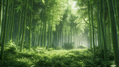 Tranquil Bamboo Forest