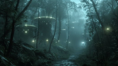 Futuristic Forest Spirits