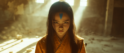 Cinematic Still from Last Airbender Universe