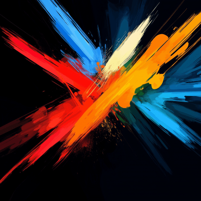 Vibrant Abstract Explosion