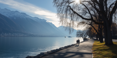 Leman Lake Walking