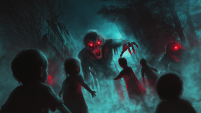 Family Attacked by Horrifying Ghost