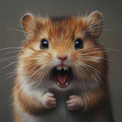 Mean Angry Hamster