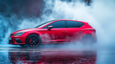 Modern Red Seat Car Washing