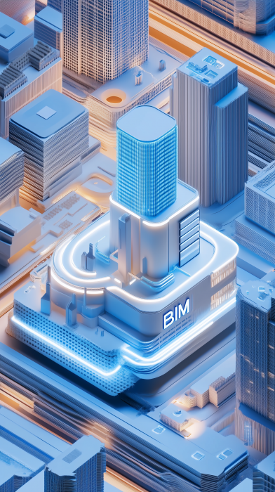 BIM Symbol in 4D City Building