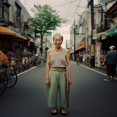 Japanese Woman Street Snap