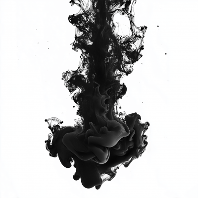 Ink Spreading in Water