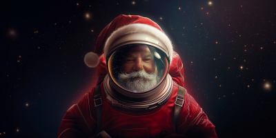 Santa Claus Astronaut Makeover