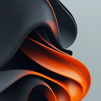 Sleek 3D Abstract Wallpaper