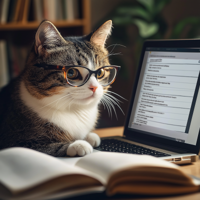 Cat Studying Online Course