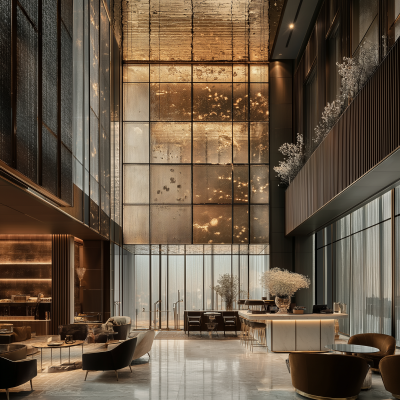 Luxury Hotel Lobby Design