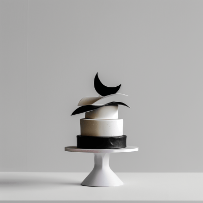 Modern Minimalist Cake Design