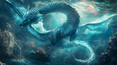 Mystical Aquatic Dragon