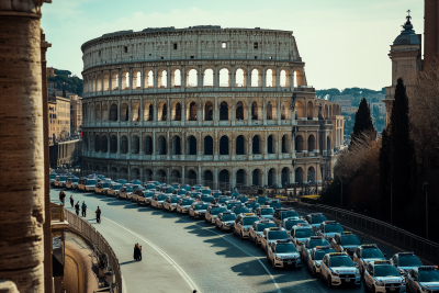 Rome 2024 Police Presence