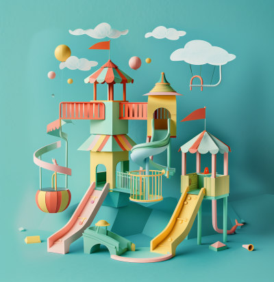 Whimsical Paper Playground