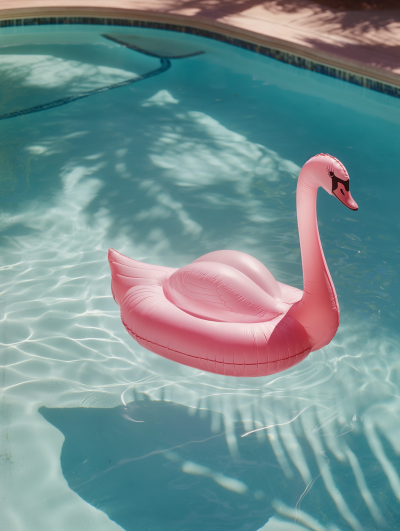 Pink Swan Waterbike in Palm Springs