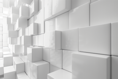 White Cube Background