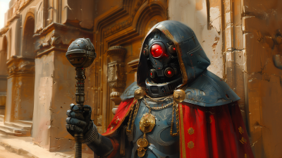 Space Inquisitor with Cast Iron Scepter