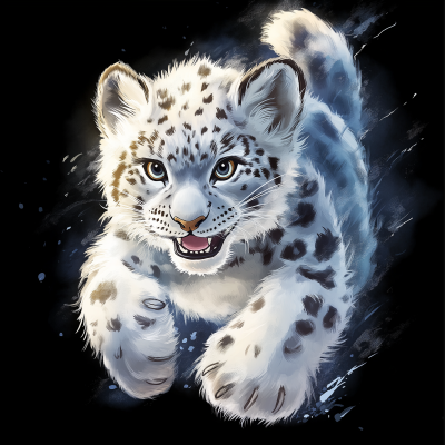 Snow Leopard Cub