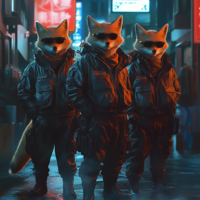 Neon Fox Party