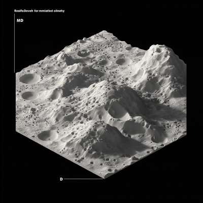 Moon Terrain Isometric Tile