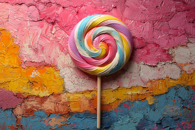 Giant Lollipop Artwork