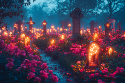 Neon Future Cemetery