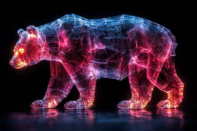 Neon Geometric Animal Catalogue