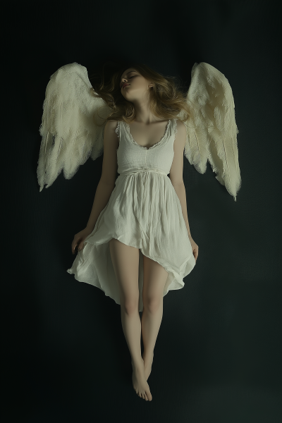 Majestic Fallen Angel