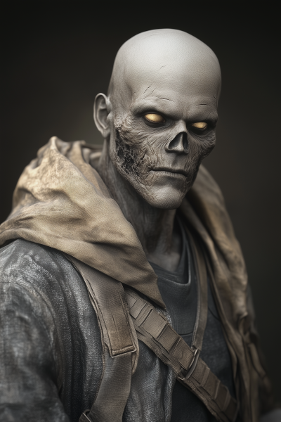 Undead Bronze Age Citizen Portrait