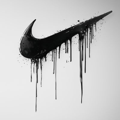 Nike Swoosh Graffiti Art