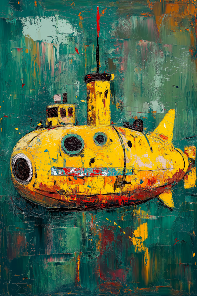 Round Noise Yellow Submarine