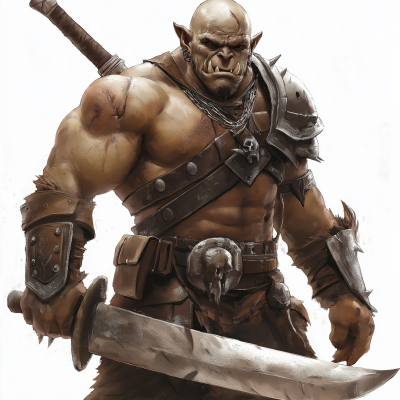 Half-Orc Warrior