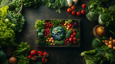 Vegetable Earth Tray