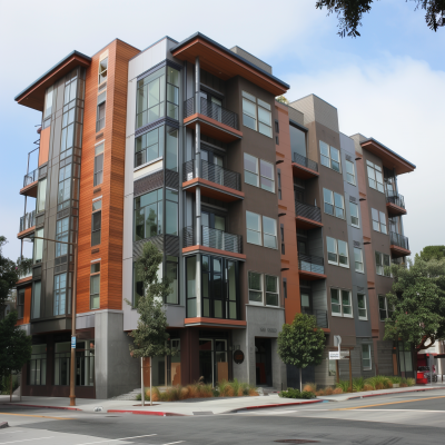 New Apartment Building in Berkeley Style