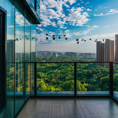 Scenic Balcony View