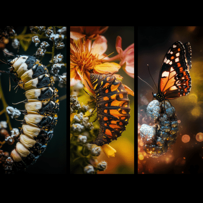 Metamorphosis of a Butterfly