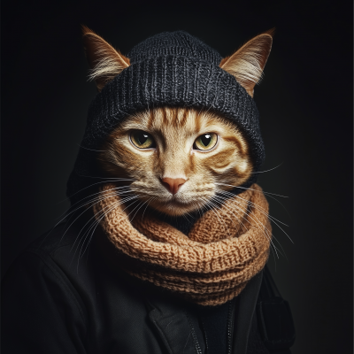 Sophisticated Feline Robber