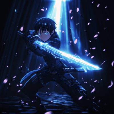 Sword Art Online inspired illustration