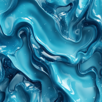 Cyan Fluid Background