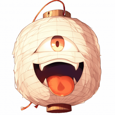 White Chochin Lantern