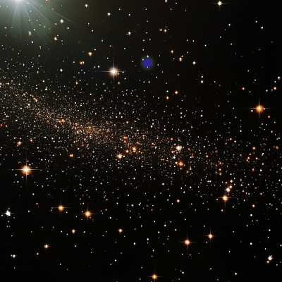 Minimalistic Starry Background